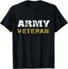 NEW LIMITED US Army Veterans Distressed Font T-Shirt