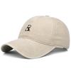 Fashion Panda Embroidery Baseball Cap Men Women Washed Cotton Snapback Caps Outdoor Adjustable Streetwear Sun Hats