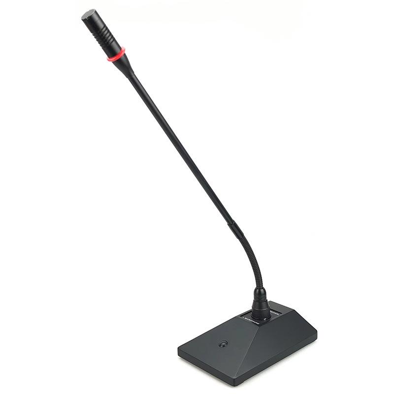 Professional Gooseneck Desktop Microphone for Conferences and Speeches