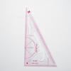 4Pcs/Set Fashion Sewing Ruler Metric Ruler Curve Pattern Classification Painted Icon Ruler Measurement Template