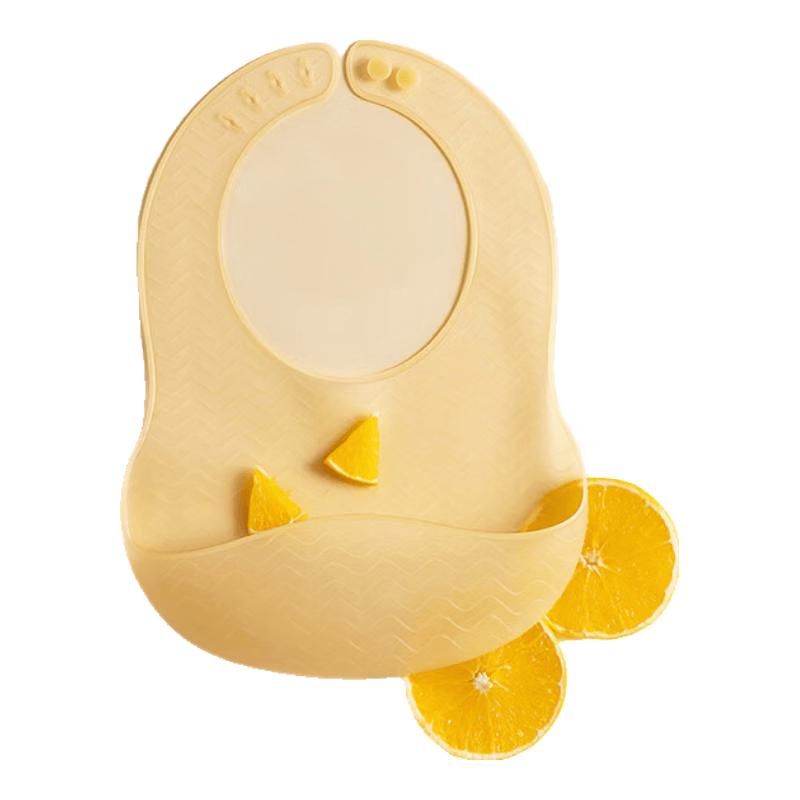 Soft Silicone Baby Feeding Bib