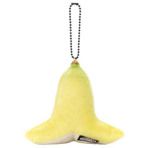 Mario Kart Mocchi-Mocchi-Game Style Ball Chain Mascot Banana Approximately 10cm Tall
