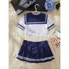 JK Girl Miniskirt Set Sexy Women Lingerie Cosplay Babydoll Plaid Skirt Lace Sleepwear Erotic Student Uniform Kit Sexy Nightdress