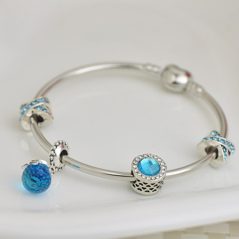 SCIONE Women's Fashion Bracelet Love Treasure Box Buckle Bracelet DIY Jewelry Valentine's Bracelet
