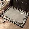 Vintage Entrance Carpet Simple Entrance Mat Dirt Resistant and Dust Removing Door Mat