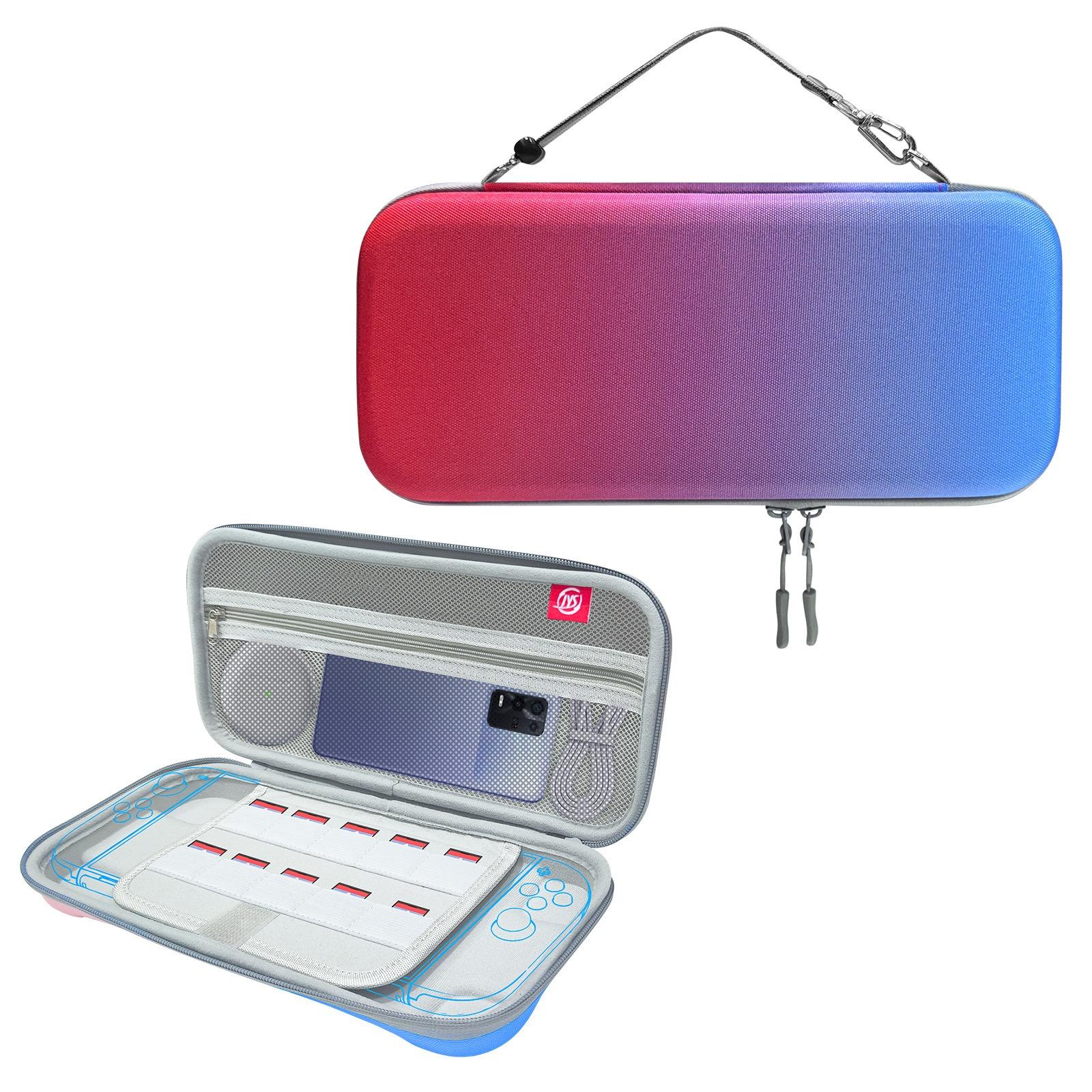 

Совместимость с консолью Switch 2, портативный чехол для переноски, материал EVA, градиентный цвет, индивидуальный дизайн, защитная сумка для игровой консоли красный