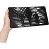 Retro Cowboy Grey Black American Flag Aluminum License Plate 6 X 12 Inch Metal Car Front License Plate Cover Car Decor Accessory Novelty Vanity
