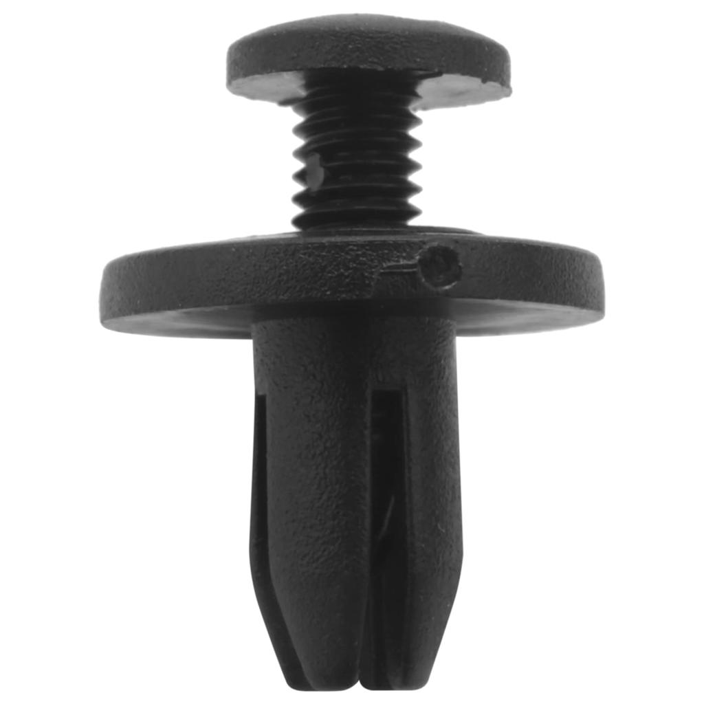 Plouluyt 50pcs 6mm Plastic Push Type Rivet Bumper Pin Clips