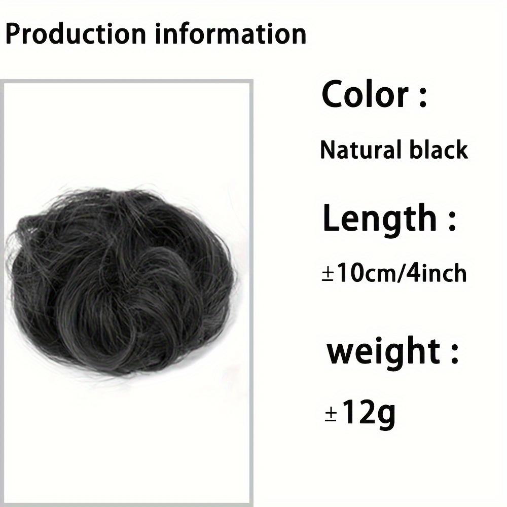 MISSQUEEN Syntetický rozcuchaný drdol Spona do vlasů Spona do vlasů Vlnité kudrnaté vlasy Prodlužování do culíku