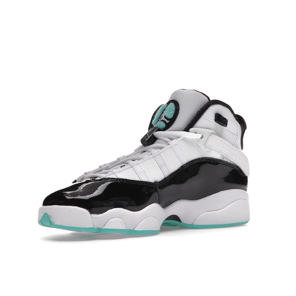 Air Jordan 6 Rings GS Tropical Twist Kids Sneakers White 323419-115