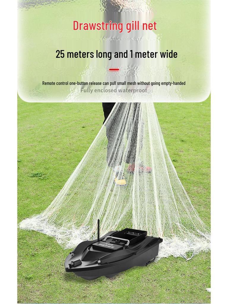 High-Power 500m Intelligent Remote Control Fishing Bait Boat