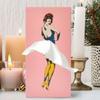 Retro Classy Girl Tissue Box Craft Ornaments Tissue Boxes Gifts Children's Funny Tissue Case  Car