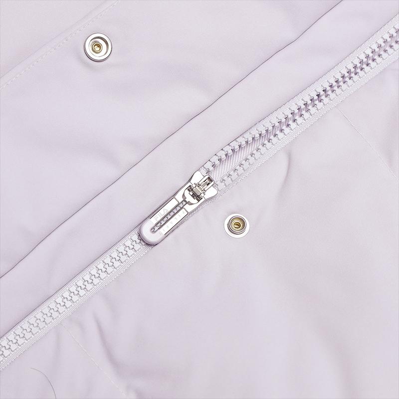 Fila Fleece Hooded Puffer Jacket Women Outerwear Light-Mist-Purple A11W441905FPR