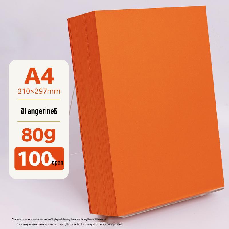 A4 Assorted Color Thickened Origami Paper 80g/120g/150g - Pink, Red, Blue