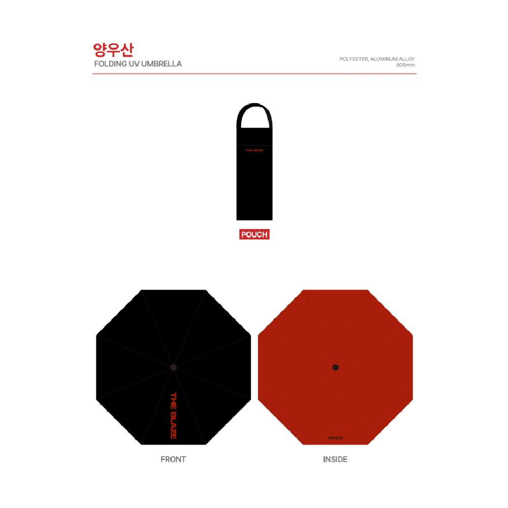 THE BOYZ THE BLAZE Světové turné v SEOULU Skládací UV deštník