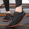 Indoor Fitness Men's and Women's Shoes Wide Head Walking Breathable Soft Sole Couple Casual Versatile Flying Woven Flat Foot Sports Casual Shoes