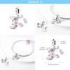 copper Plated Oiginal Design Color Music Guitar Microphone Dangle Charm Compatible With Bangle Bracelets Bead Women Do It Yourself Jewellery Making