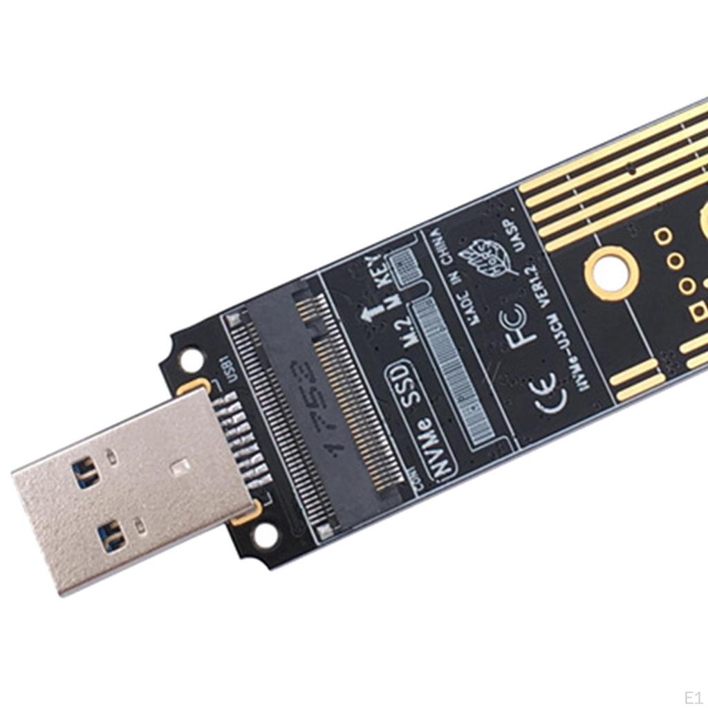 to USB 3.1 Adapter / Based Converter High Performance Drive for 2230/2242/2260/2280 Size SSD