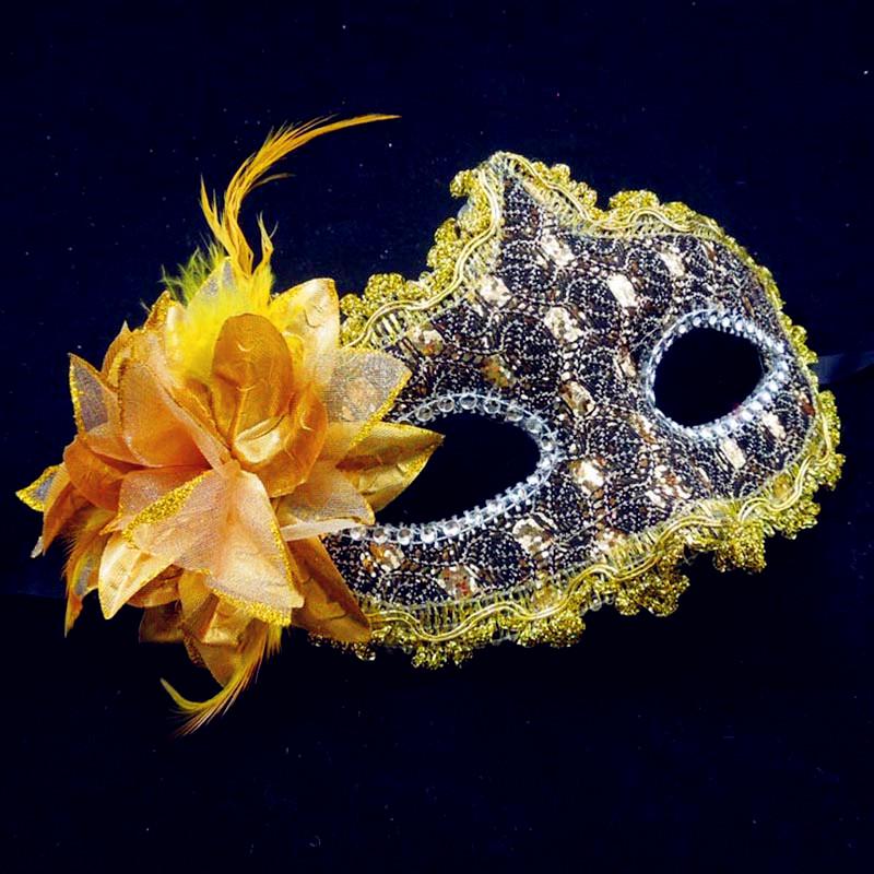 Elegant Women's Half-Face Masquerade Masks for Dance Parties, Princess Cosplay, & Children's Fashion Shows