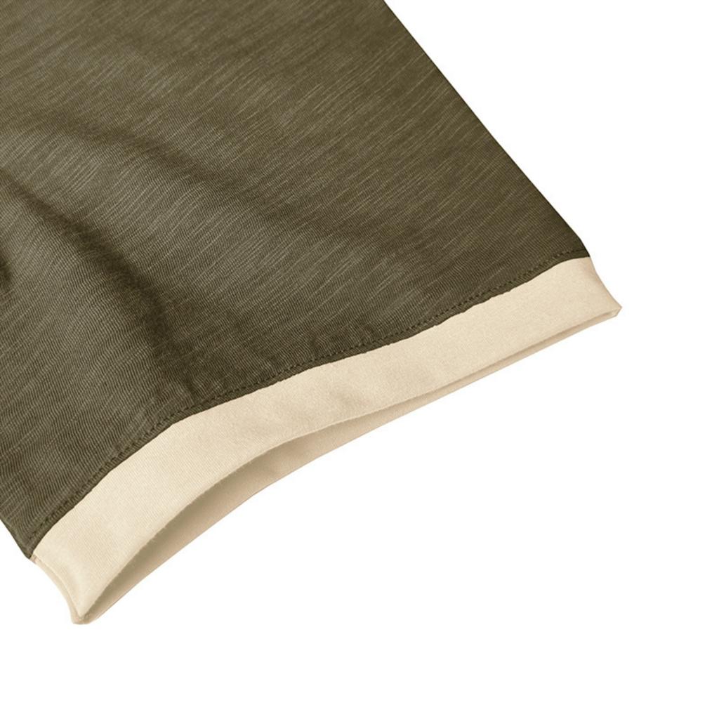 Men’s Slim Fit Lightweight Breathable Raglan Sleeve Henley Neck Short Sleeve Athletic Casual Shirt Top