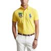 Polo Ralph Lauren SS22 Logo Print Cotton Short Sleeve Polo Shirt Men tops Yellow MNPOKNI1N821830