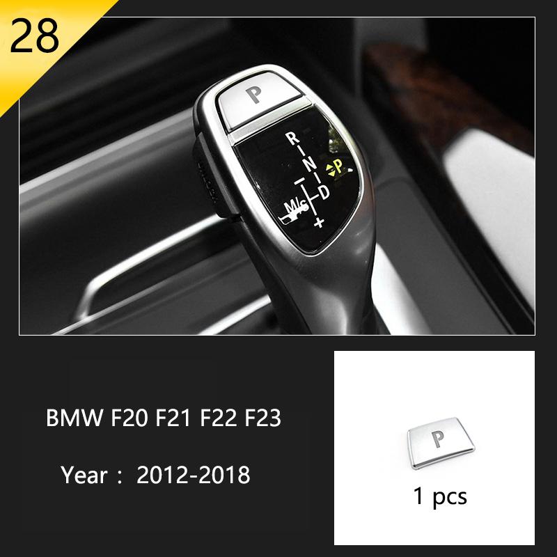 For BMW 1 2 Series F20 F21 F22 F23 Carbon fiber Car Control CD Panel Cover Trim Air conditioning Outlet Frame Decoration Sticker LNYCP1