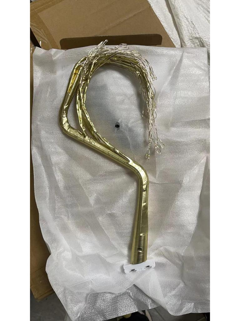 Lumini Pom de Crăciun Perle Cer Înstelat - Culoare Nouă Fir de Cupru, Lampă de Masă cu Comutator Tactil