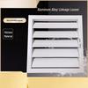 UOSU Aluminum Alloy Adjustable Rainproof Wall Louver Vent