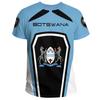Botswana National Emblem Print Short Sleeve T-Shirt