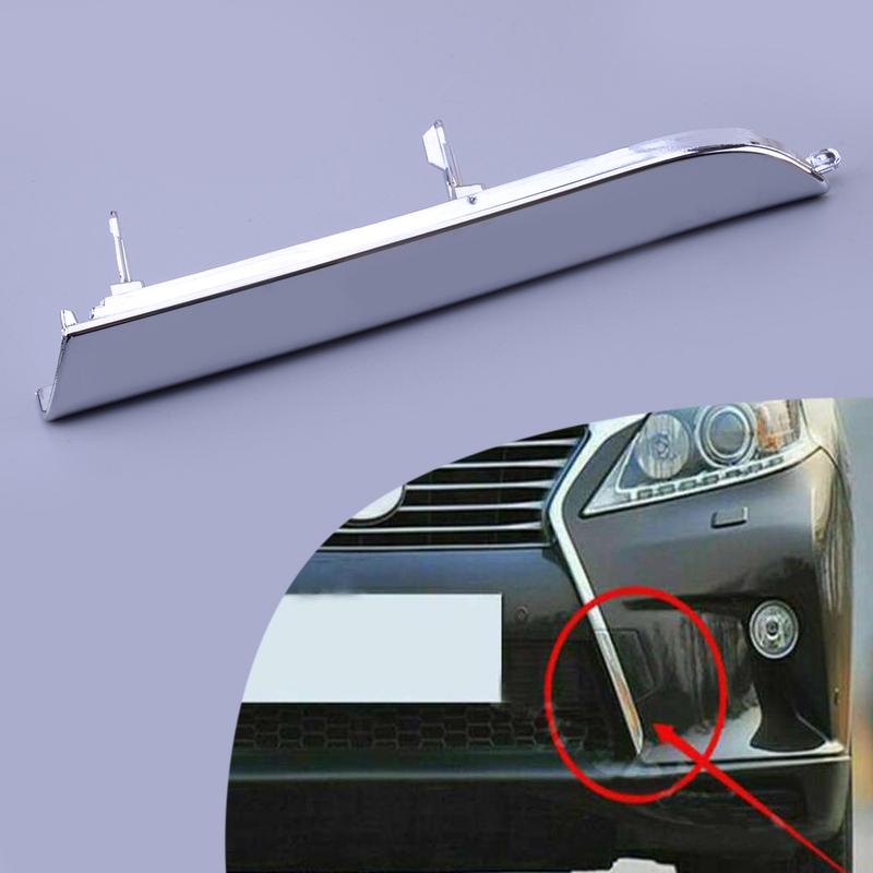 

Car Exterior Front Left Bumper Tow Hook Cap Cover Chrome Painting ABS Fit For Lexus RX350 RX450h F-SPORT 2013 2014 2015
