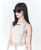 INPREP Active Classic Cropped Top Ivory