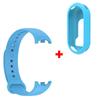 Wristband + Protector Case For Xiaomi Mi Band 8 Silicone Watchband Bracelet Protective Cover For Xiaomi Band8 Mi Band 8 Correa