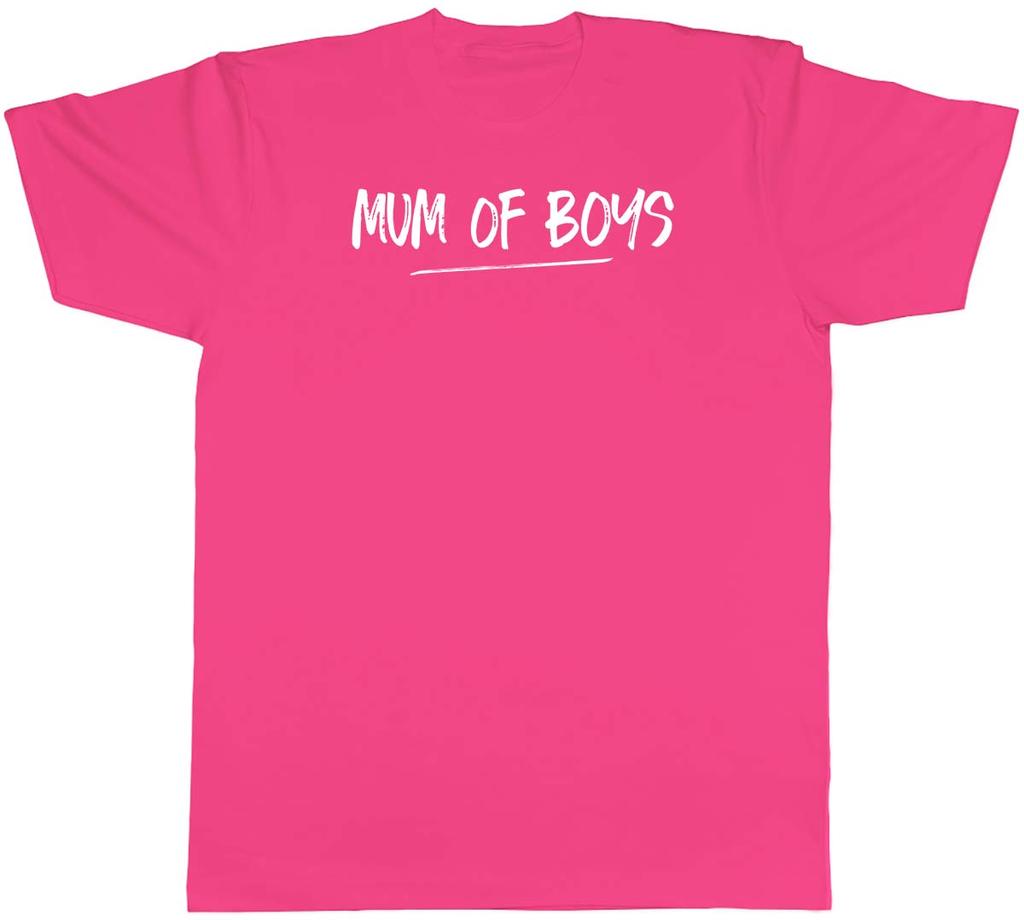 Mum of Boys Unisexs Unisex TShirt Tee