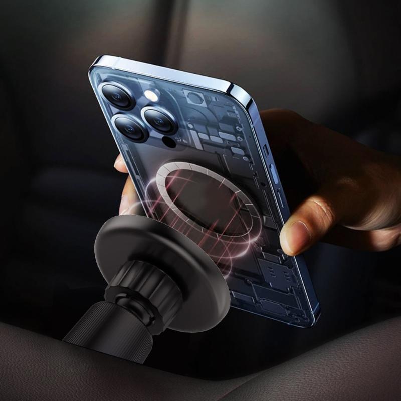 Magnetic Car Phone Holder Stand Air Vent Magnet SUV Mount Navigation Mobile Phone Support Bracket for Phone 15 14 13 12