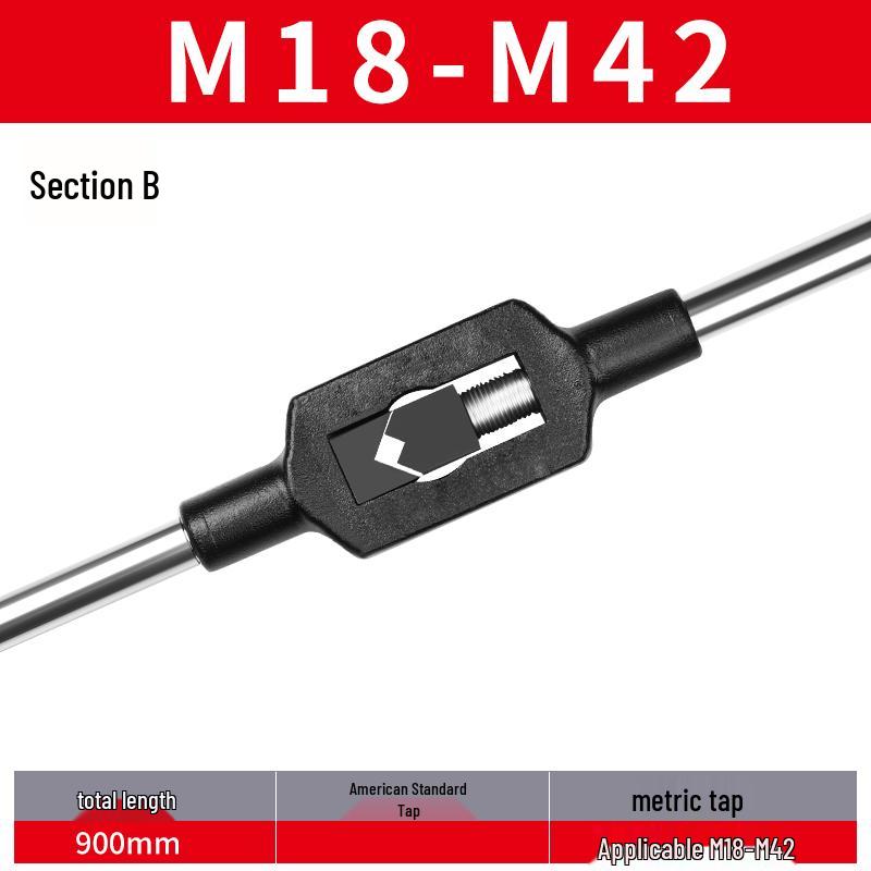Feingewinde Handgewindebohrer M8-M20 Satz (5 Stücke)