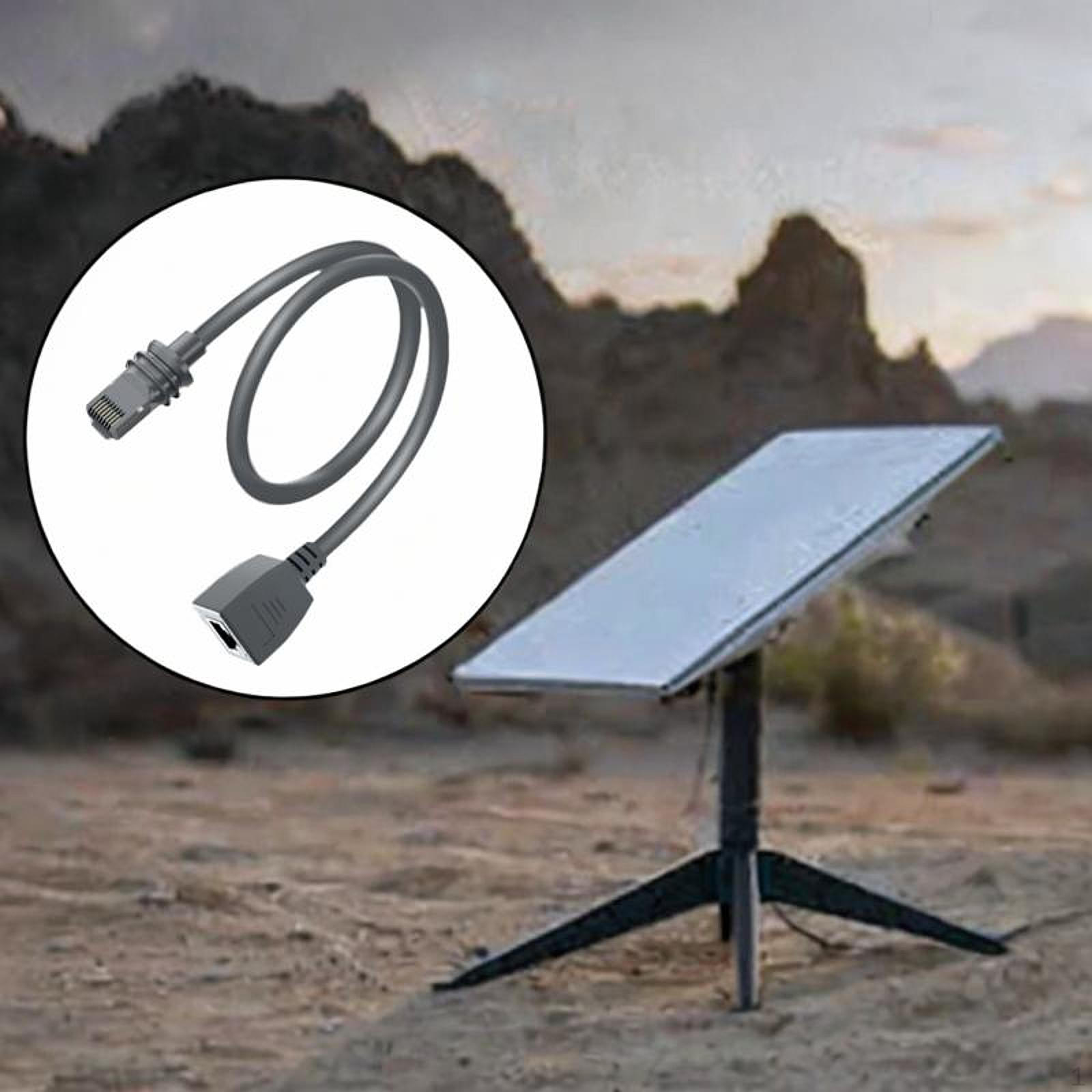 

Ethernet Cable Extender Adapter 1200Mbps High Speed Stable Reliable Double Shielding 20cm Not Waterproof