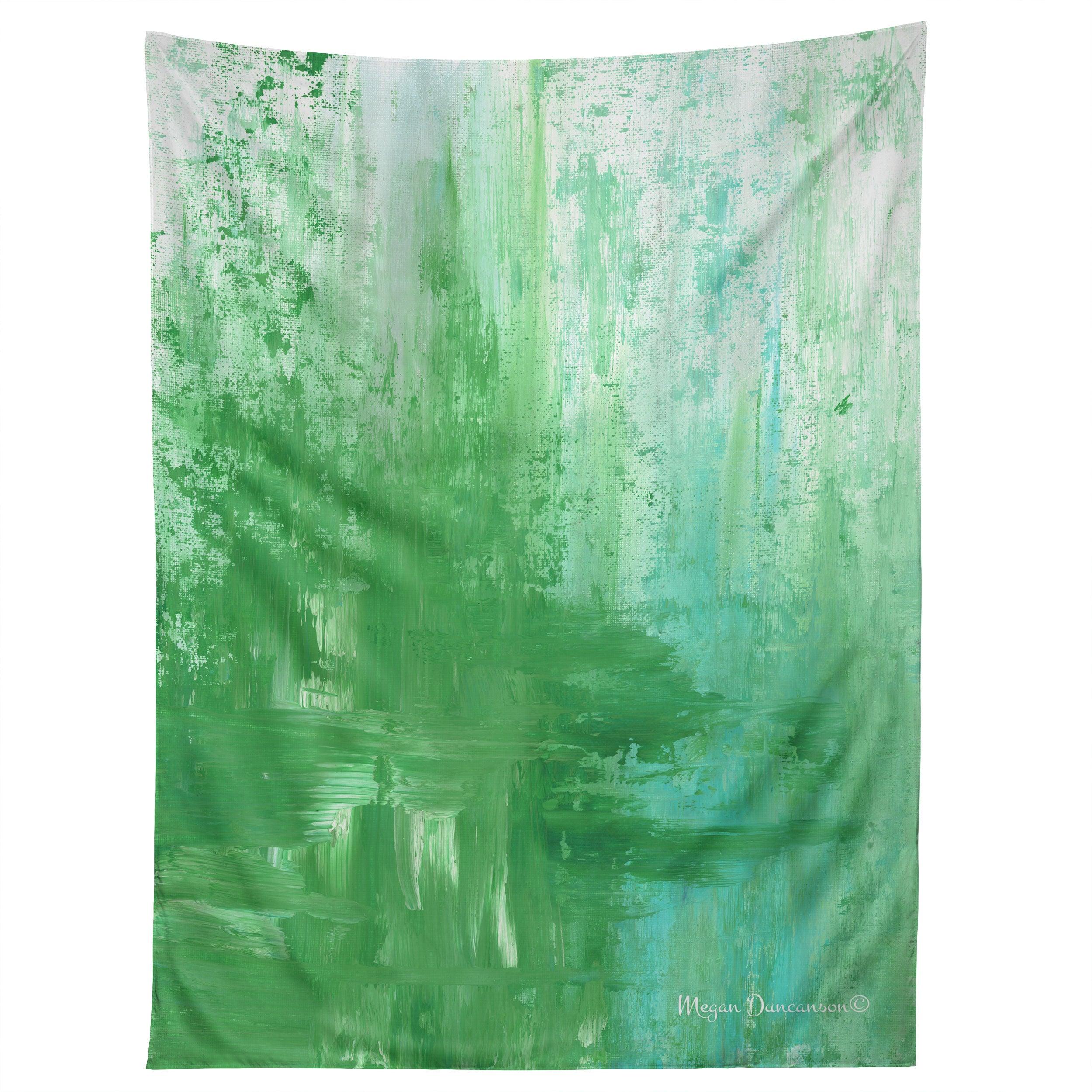 THE FIRE WITHIN MINTY tapestry 75x100