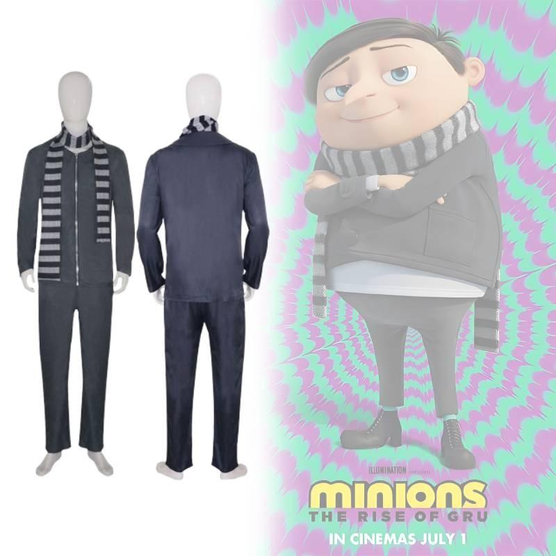 Stylish Gru Cosplay Outfit For Despicable Me Featuring Soft And Stretchy Fabric For Events