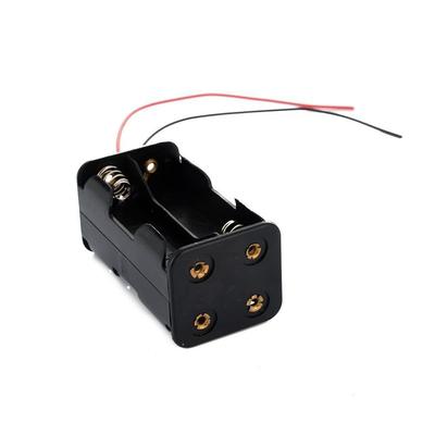 4 * AA Batteries Case Box Battery Case AA Battery Holder Battery Storage 4 X AA Battery Back