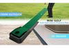 Golf Single Hole Flocking Putter Practice Mat