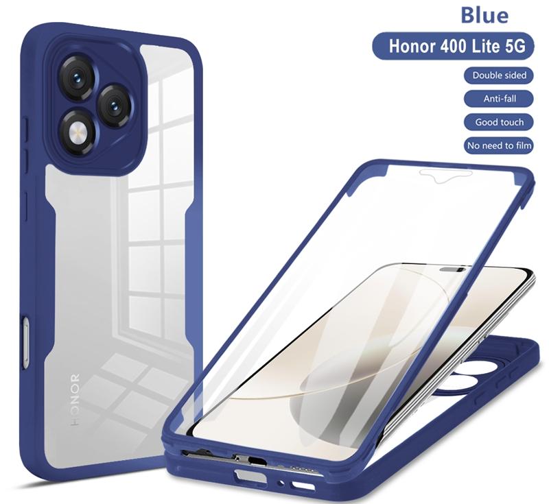 For Honor 400 Lite 5G 360 Full Body Screen Protector Transparent Case For Honor 400 Pro 5G 400 Shockproof Phone Cover