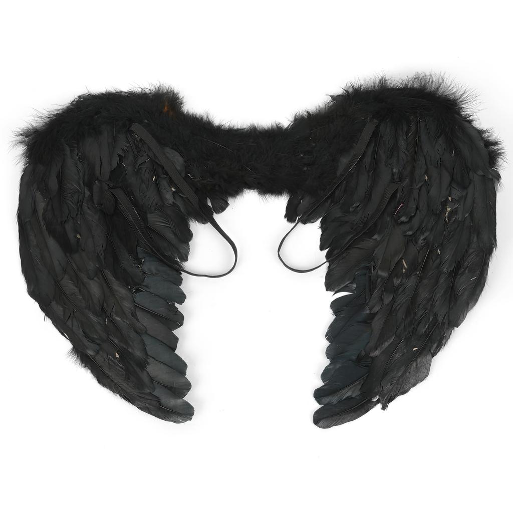 Péřová andělská křídla pro dospělé děti Halloween Vánoční party Cosplay rekvizity