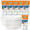 Dry Pet Compact Dehumidifier Refillable Eco Anywhere Moisture Absorption 6300mL Empty Container 6 Pieces + 18 Refill Portions (3 x Packs) Desiccant