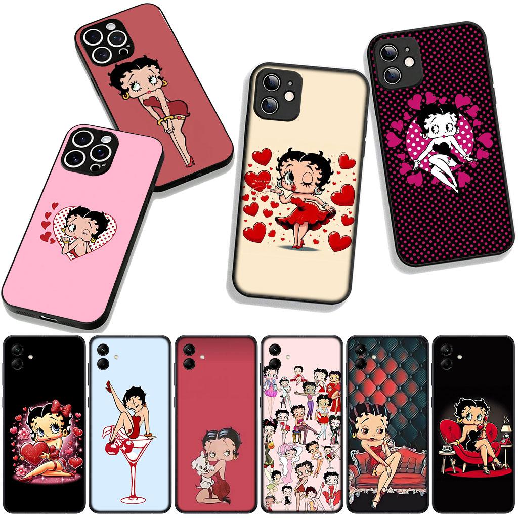 for Motorola Moto Edge 70 60 Fusion 40 NEO 20 Pro G Stylus G56 G96 G71 G73 G52 G41 G42 G51 Case Poster B-Bettys Anime B-Boops