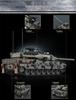 Leyi 66050-72 Leopard 2A7 Main Battle Tank Model - Advanced Military Building Blocks Toy for Boys.