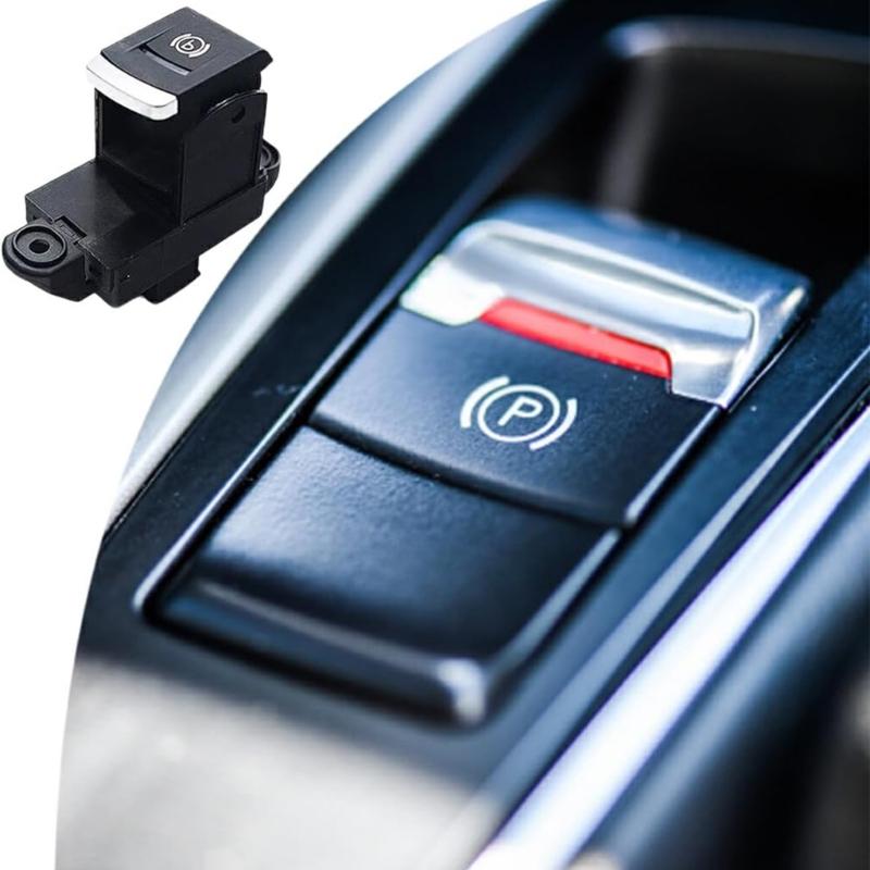 Car Power Electronic Parking Brake Handbrake Stop Button Switch Plug Play Suitable for 4F1927225A 4F1927225B 4F1927225C