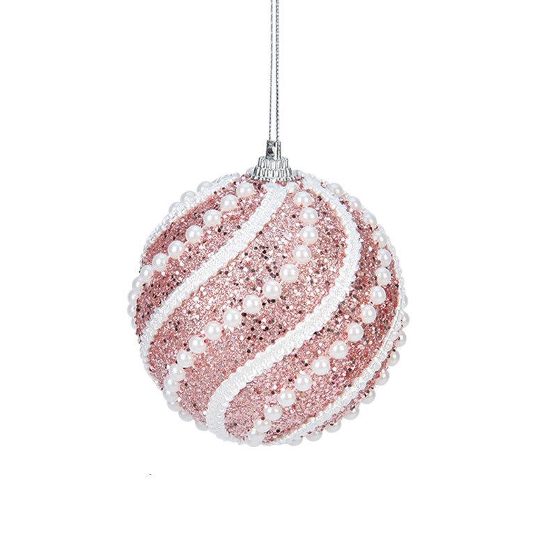 Gangheng 8CM Pearl Foam Christmas Tree Decor Ball Ornament