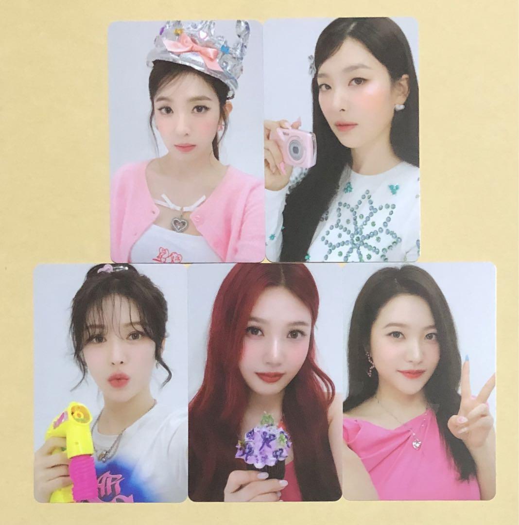 

[USED] SMTOWN 30th Family Red Velvet Trading Card Set of 5