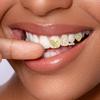 Fashionable Metal Fang Grillzs Hollow Teeth Jewelry Copper Texture Dental Accessory Suitable for Parties and Event