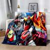 UFO Robot Grendizer Anime cartoon Soft Plush Blanket,Flannel Blanket Throw Blanket for Living Room Bedroom Bed Sofa Picnic kids
